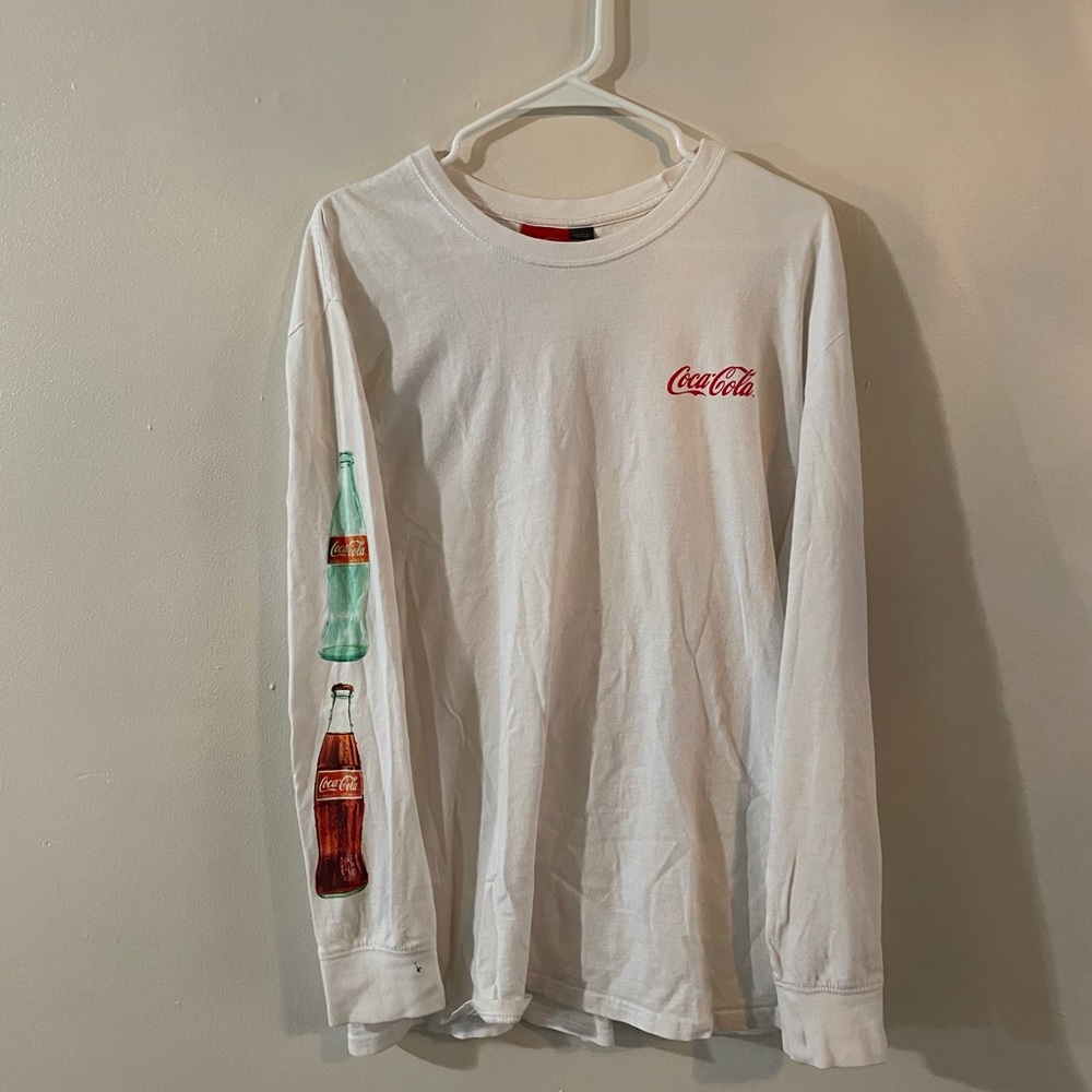 Vintage Coca-Cola Long Sleeve T-Shirt | Size XL Unisex